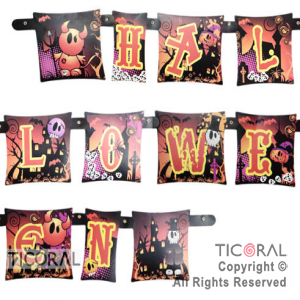 HALLOWEEN GUIRNALDA X 1